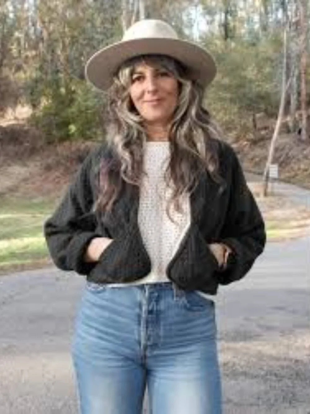 Curator SF Reo Crop Jacket in Rose size M - Picture 3 of 5